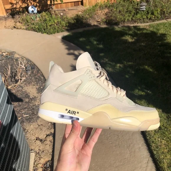 Off-White | Shoes | Jordan 4 Retro Off White Sails | Poshmark display picture 1